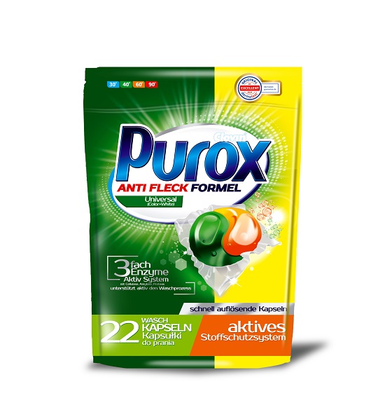 PUROX kapsule na pranie univerzál 22PD