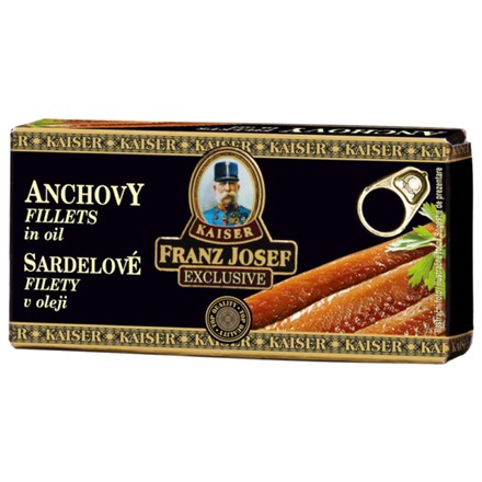 FRANZ JOZEF KAISER exclusive sardelové filety v oleji 45g