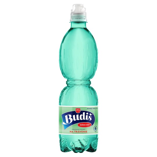 BUDIŠ prírodná minerálna voda jemne perlivá "Z" 0,5 l