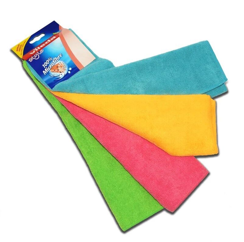 VILEDA mikrofibre colors XL 36x34cm 4ks