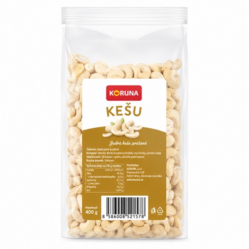 KORUNA kešu natural 200 g