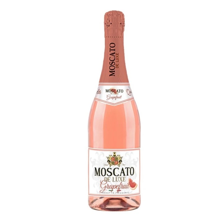 MOSCATO de luxe víno šumivé grapefruit 0,75L