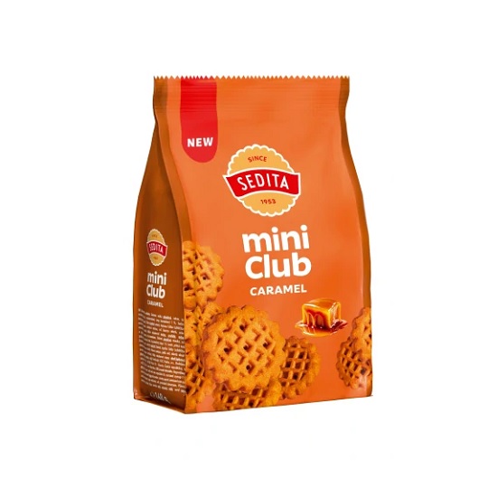 SEDITA mini club sušienky karamel 160g