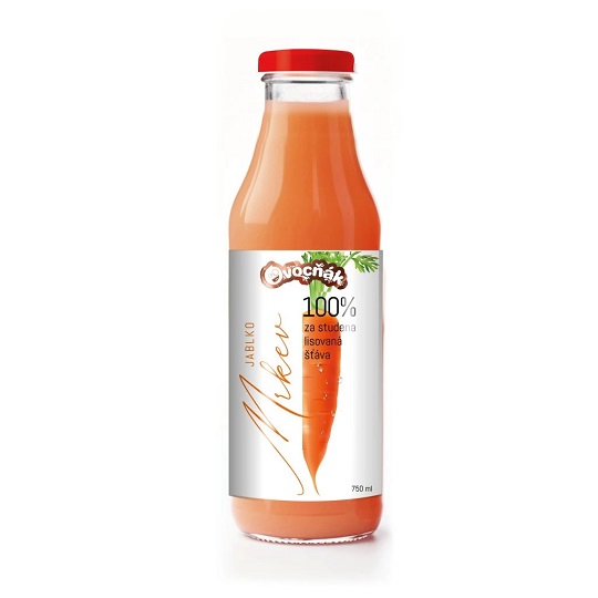 OVOCŇÁK mušt jablko mrkva 750ml