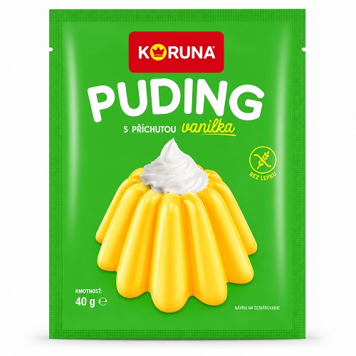 KORUNA puding s vanilkovou arómou 40 g