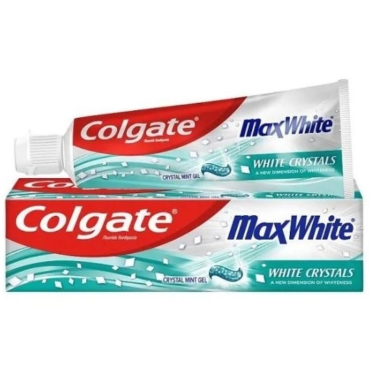 COLGATE max white crystal mint gel zubná pasta 100 ml