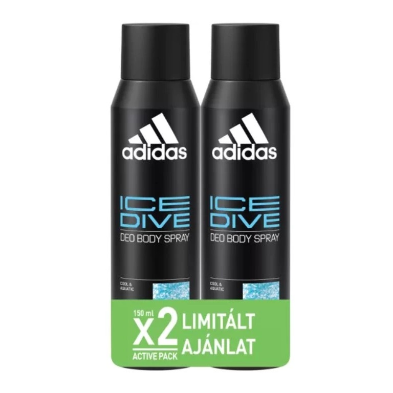ADIDAS ice drive deo body spray 2 x 150 ml