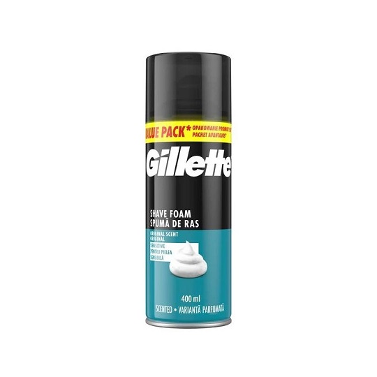 GILLETTE pena na holenie sensitive 400 ml