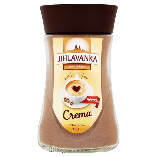 JIHLAVANKA crema instantná káva 180 g