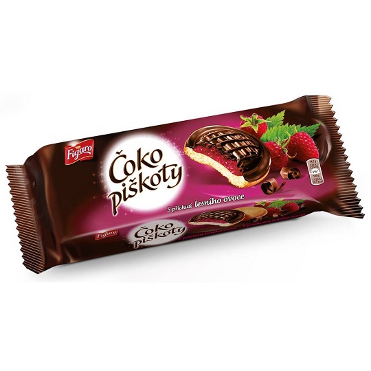 FIGARO čoko piškóty lesné ovocie 147 g
