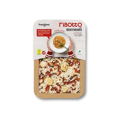 TREVIJANO vegan risotto estilo mediterráneo 280 g