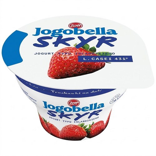 JOGOBELLA skyr L.CASEI 431 jahodový jogurt islandského typu 150 g