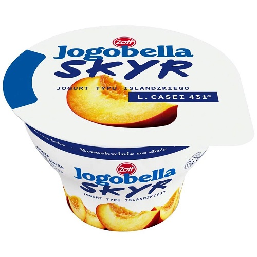 JOGOBELLA skyr L.CASEI 431 broskyňový jogurt islandského typu 150 g