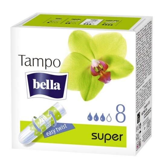 BELLA tampóny super 8