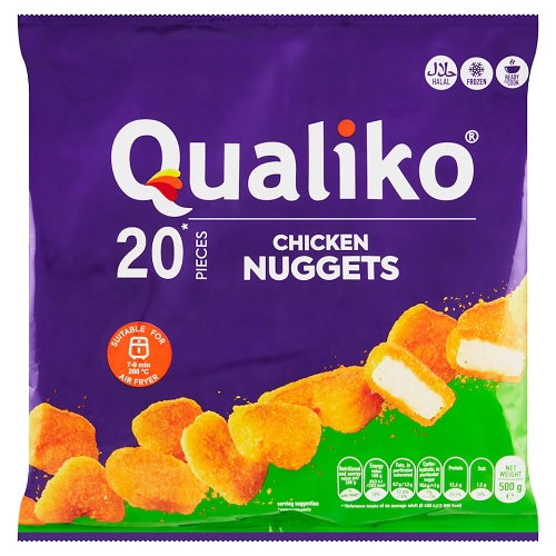 QUALIKO kuracie nugetky 20 ks 500 g