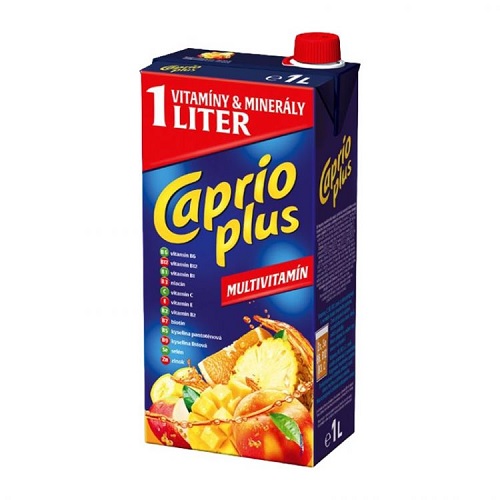 CAPRIO plus nápoj multivitamín 1 l