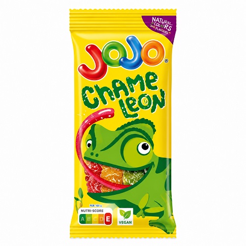 JOJO chameleon želé cukríky s ovocnými príchuťami 80 g