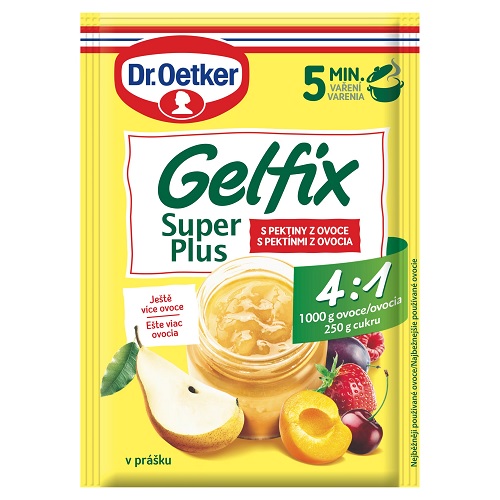 DR.OETKER gelfix 4:1 zmes na prípravu ovocných džemov a marmelád 20 g