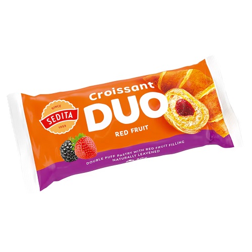 SEDITA DUO croissant červené ovocie 50 g