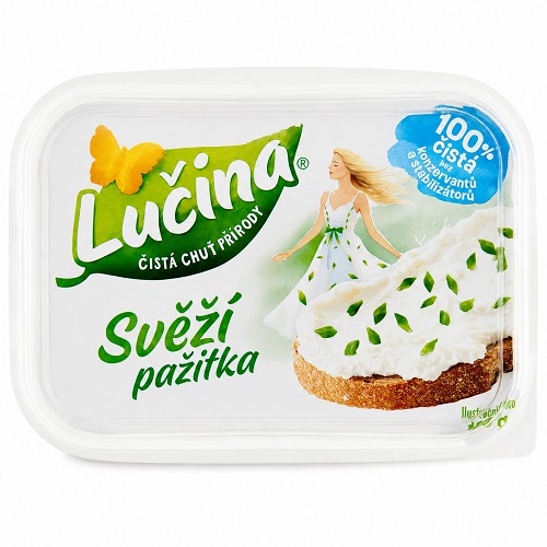 LUČINA svieža pažitka termizovaný syr 120 g