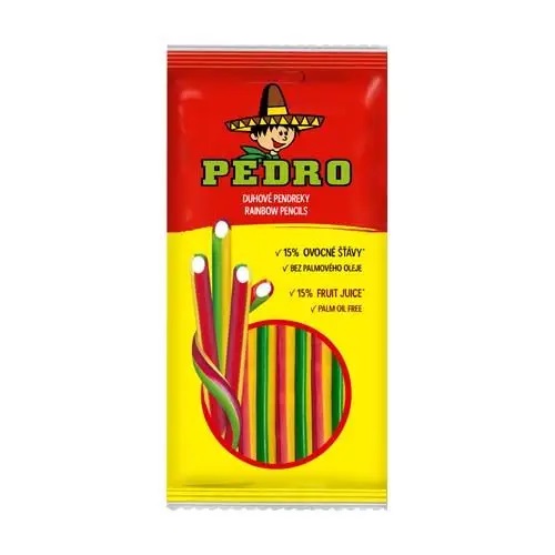 PEDRO pelendreky dúhové 80 g