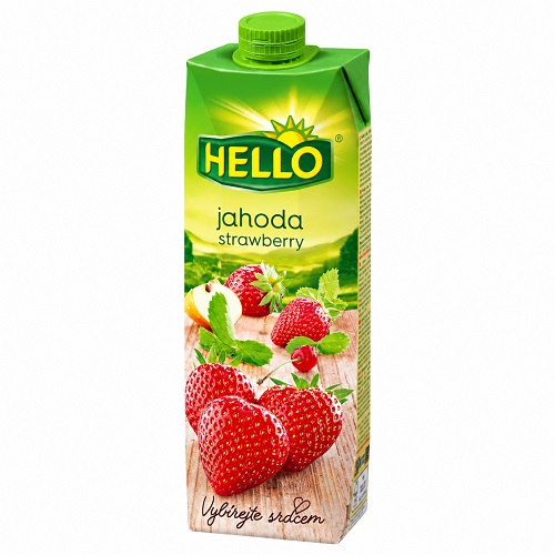 HELLO jahoda 1 l