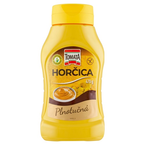 TOMATA horčica plnotučná 470 g