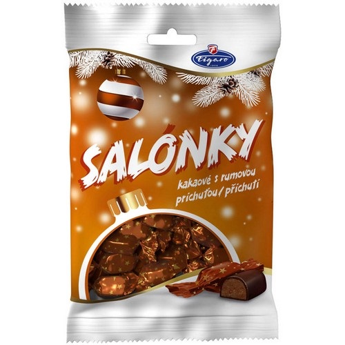 FIGARO salónky hnedé s rumovou príchuťou 400 g