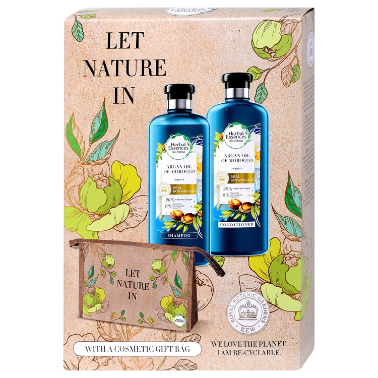 VB HERBAL essences argain oil kazeta