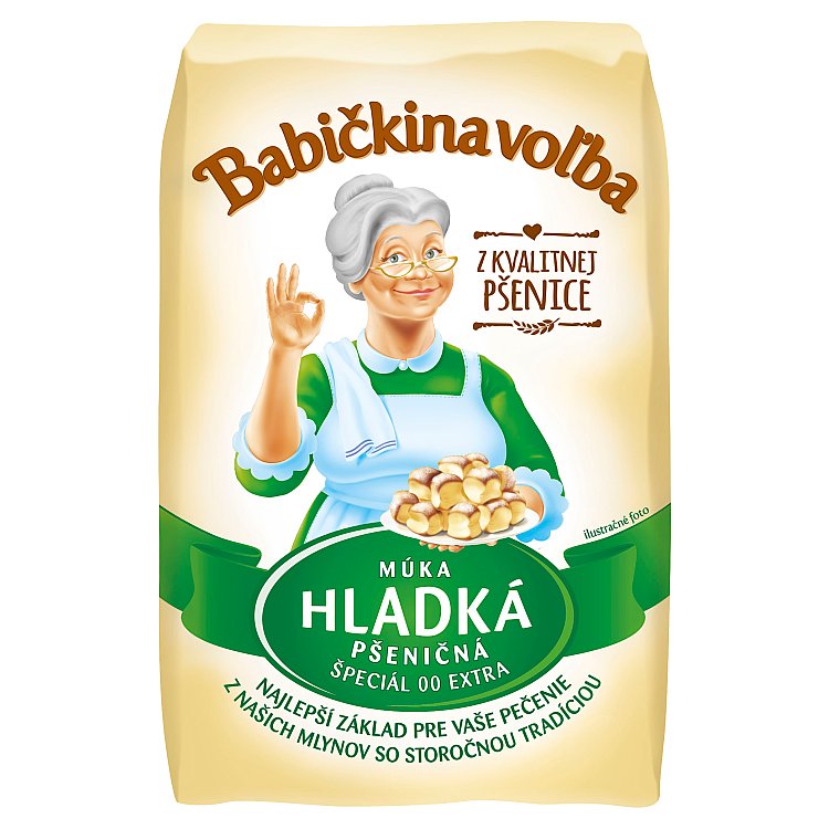 BABIČKINA VOĽBA múka hladká 1 kg