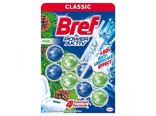 BREF classic WC gulicky power aktiv pine 2x50g