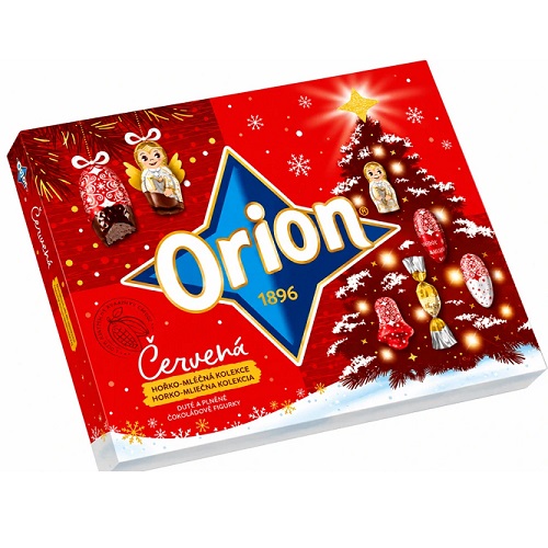 ORION vianočná kolekcia červená horká 351 g