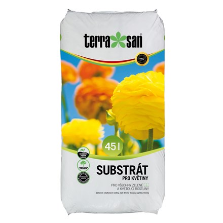 TERRASAN substrat kvetinovy 45L
