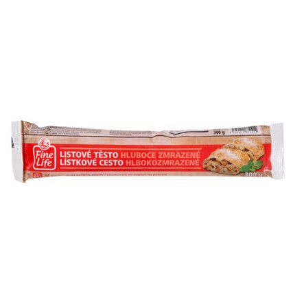 Fine Life lístkové cesto rolované mrazené 300g