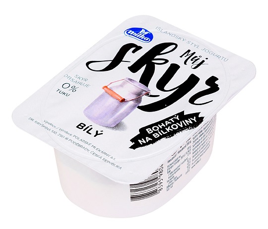 MILKO môj skyr 0% biely 130g