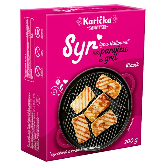 KARIČKA gril typ halloumi čistý 200g