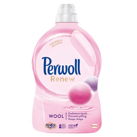PERWOLL prací gél renew wool 2,97L/54PD
