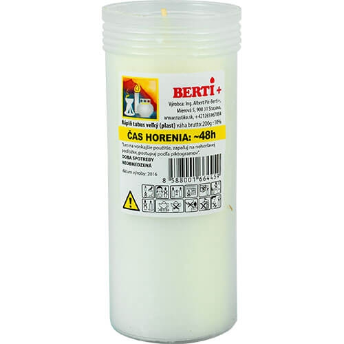 BERTI nálň parafínová 48h 200g