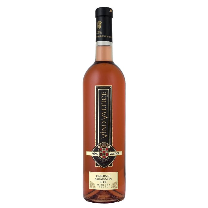 VALTICE cabernet savignon rose víno ružové 750ml