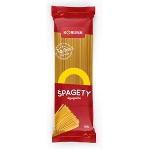 KORUNA bezvaječné cestoviny špagety 400 g