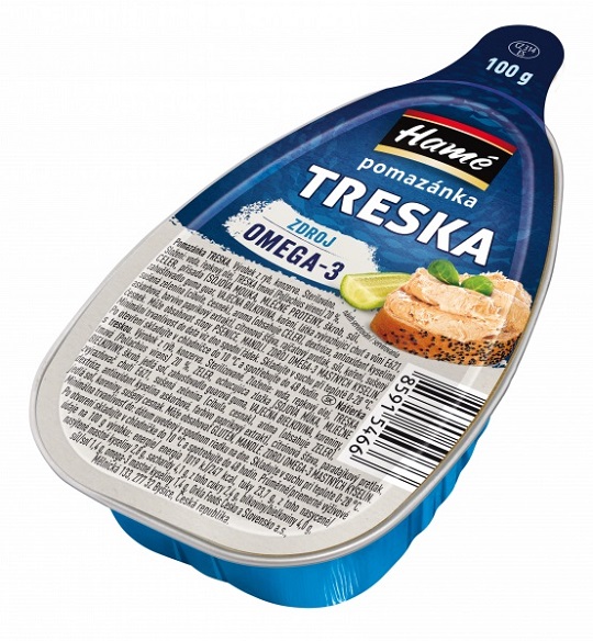 HAMÉ pomazánka treska AL 100 g