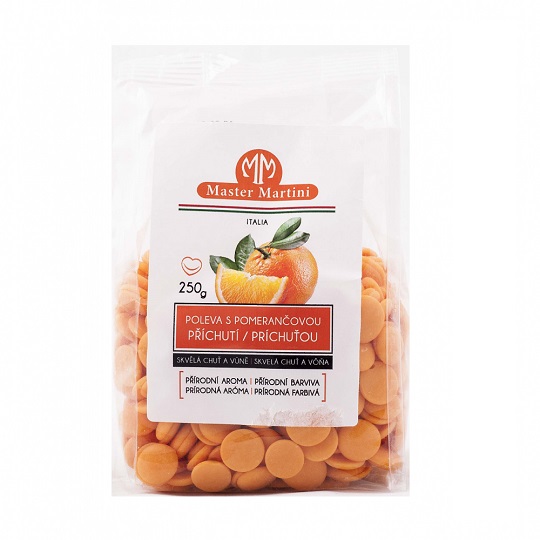 MASTER MARTINI poleva s pomarančovou príchuťou 250g