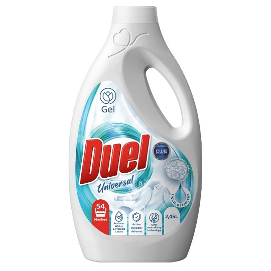DUEL prací gél universal 54 PD - 2,45 l