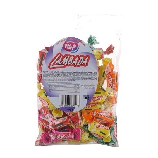 FÍÍHA lambada miečané žuvacie cukríky 300g