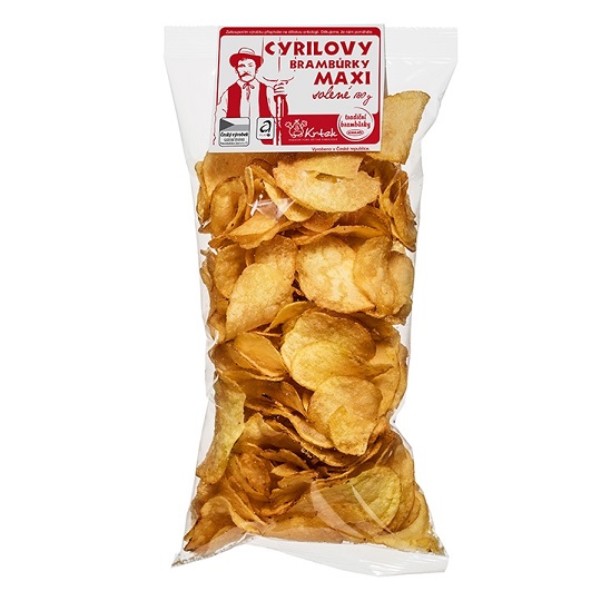 KRAJČI cyrilové lupienky solené 100g