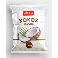 KORUNA kokos strúhaný sušený 150g