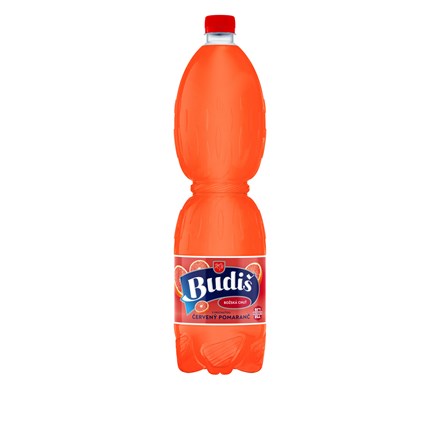 BUDIŠ s príchuťou červený pomaranč "Z" 1,5L