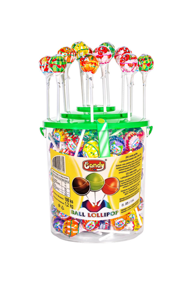 Lízatko gulička 12g mix 12g