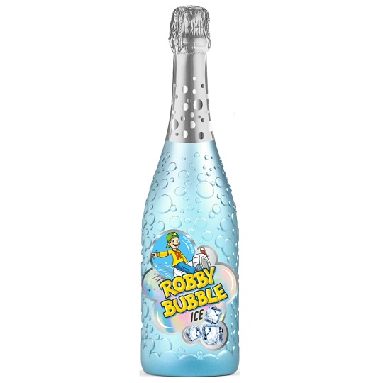 ROBBY-BUBBLE detské šampanské ice blue 0,75L