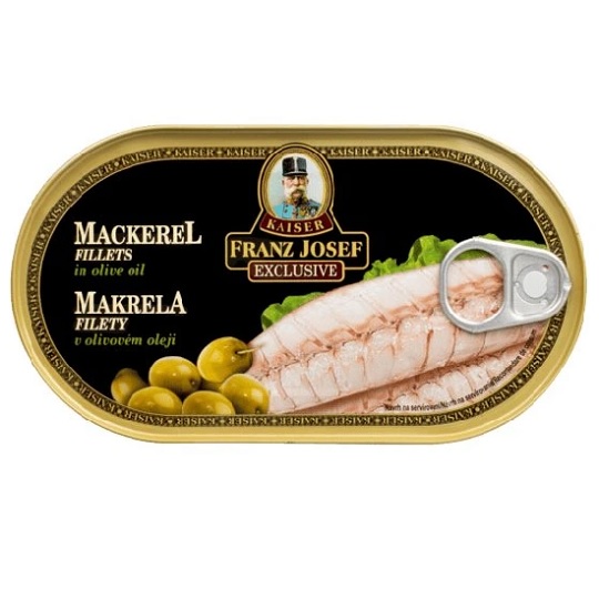 FRANZ JOSEF filety z makrely v olivovom oleji 170 g